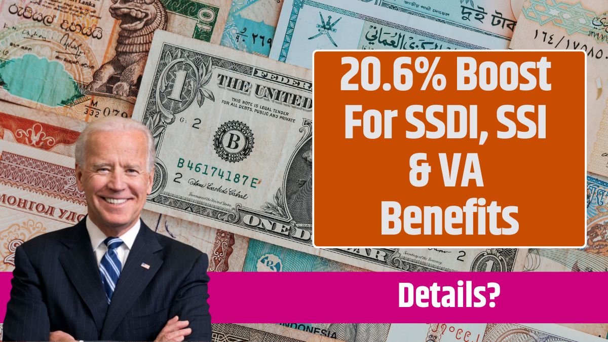 20.6% Boost For SSDI, SSI & VA Benefits