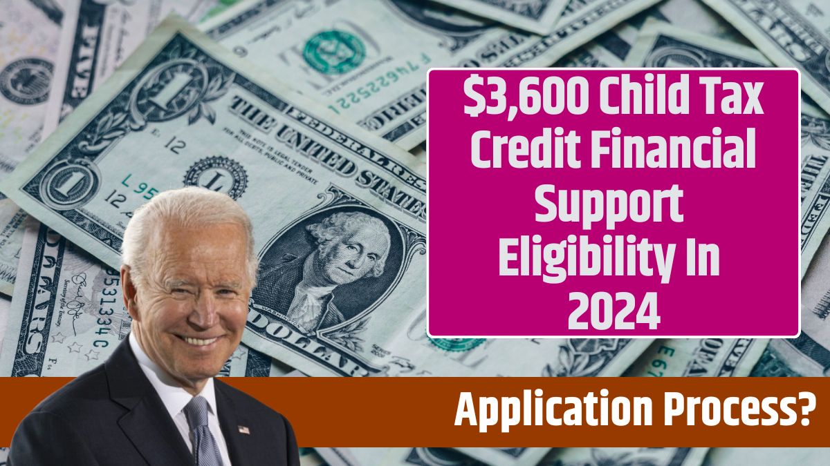 $3,600 Child Tax Credit Financial Support Eligibility In 2024