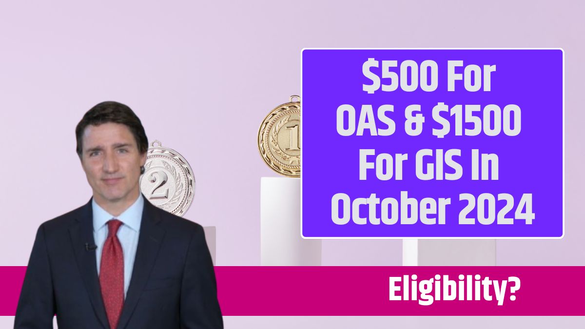 $500 For OAS & $1500 For GIS In October 2024