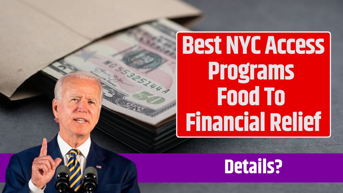 Best NYC Access Programs Food To Financial Relief