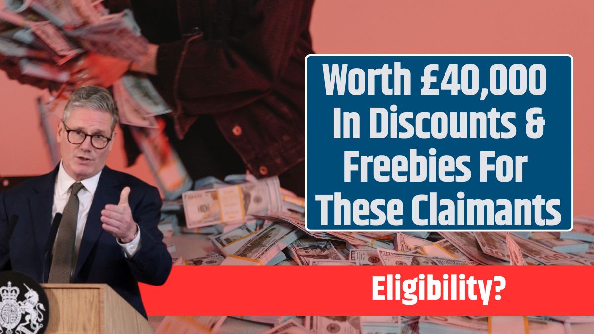 Worth £40,000 in Discounts & Freebies For These Claimants