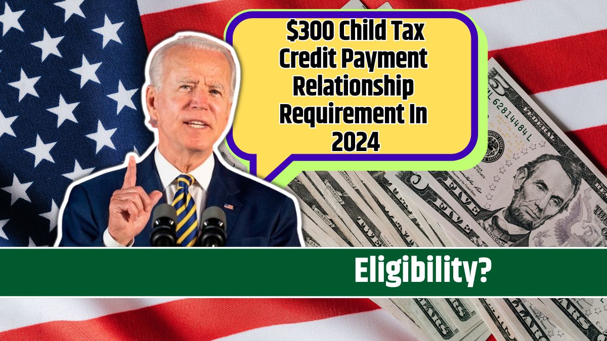 $300 Child Tax Credit Payment Relationship Requirement In 2024