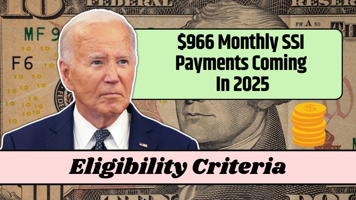 $966 Monthly SSI Payments Coming In 2025