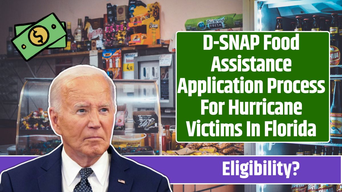 D-SNAP Food Assistance Application Process For Hurricane Victims In Florida