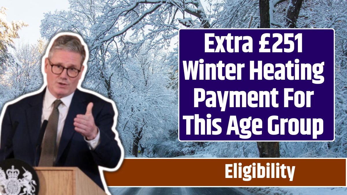 Extra £251 Winter Heating Payment For This Age Group