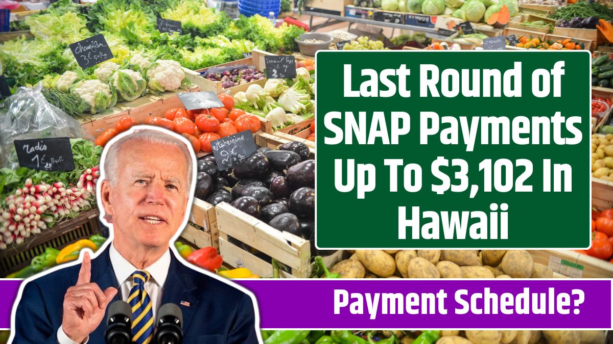 Last Round of SNAP Payments Up To $3,102 In Hawaii