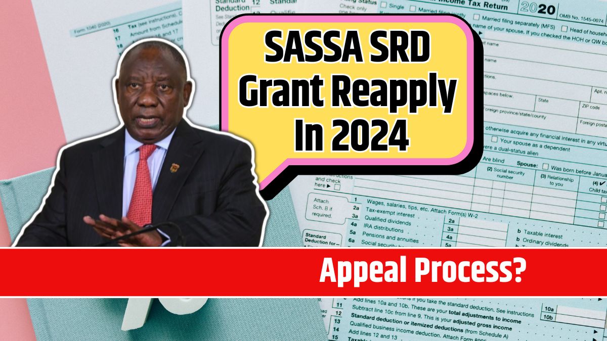 SASSA SRD Grant Reapply In 2024