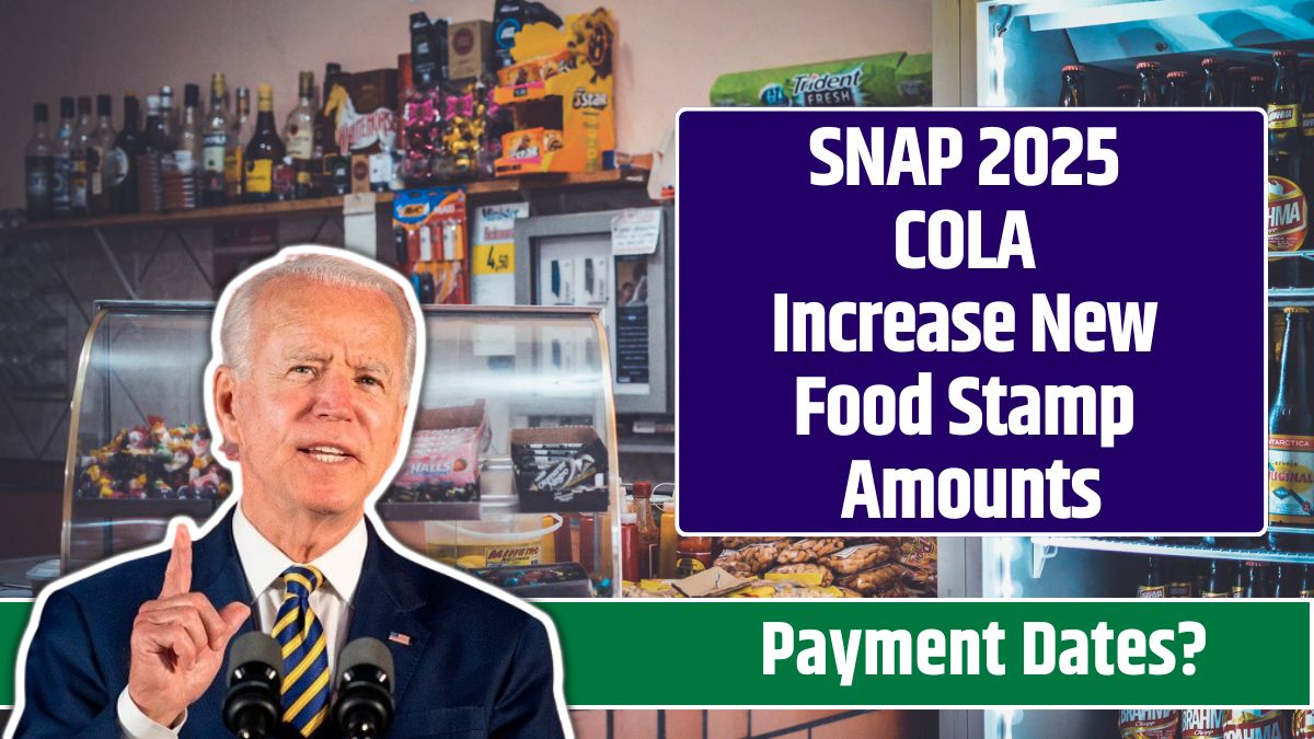 SNAP 2025 COLA Increase New Food Stamp Amounts