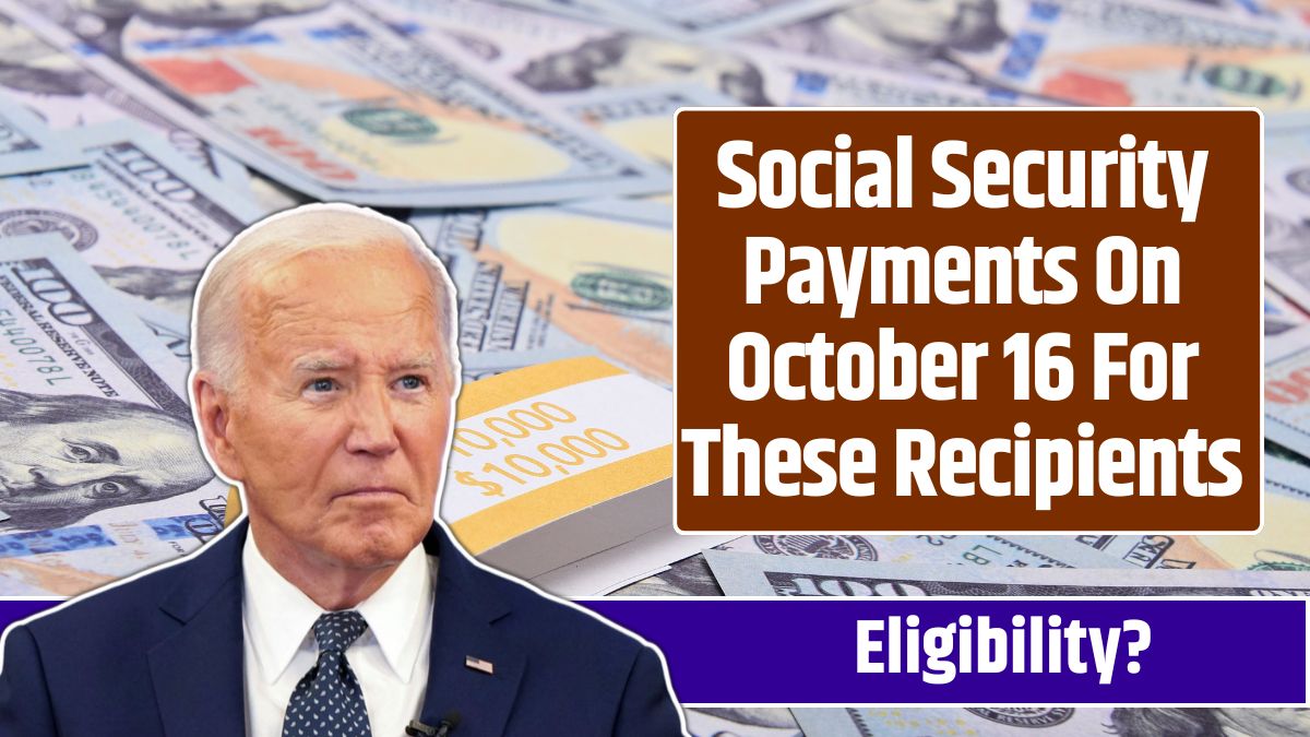 Social Security Payments On October 16 For These Recipients