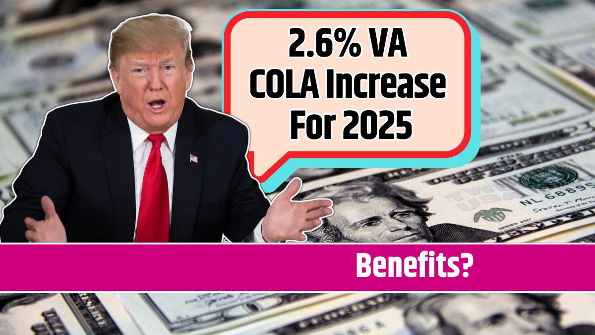 2.6% VA COLA Increase For 2025