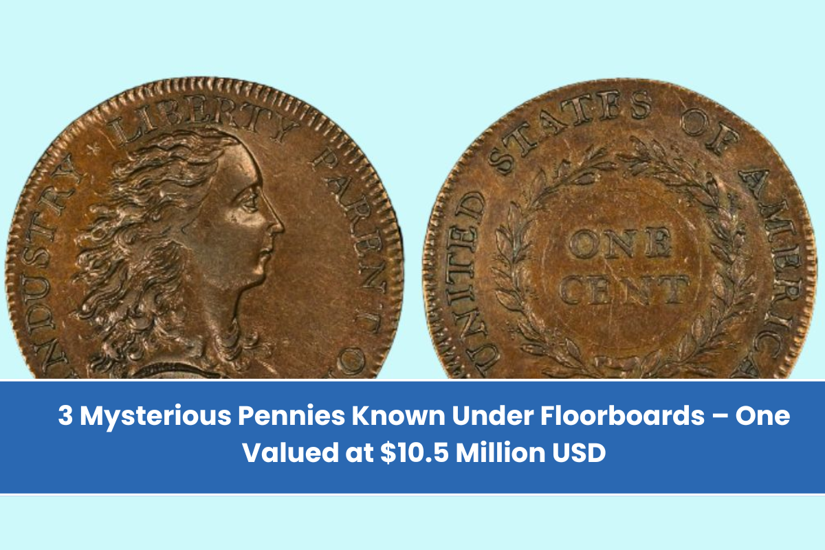 3 Mysterious Pennies Known Under Floorboards – One Valued at $10.5 Million USD