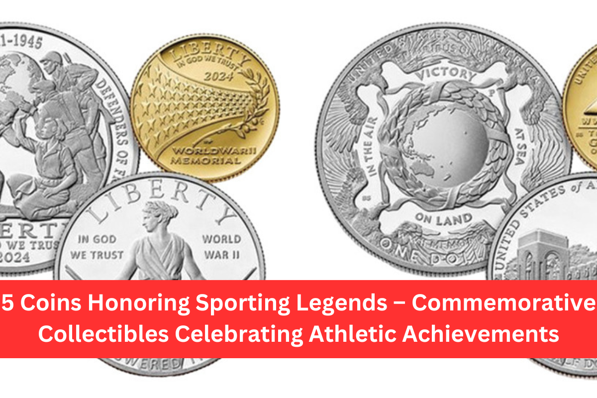 5 Coins Honoring Sporting Legends – Commemorative Collectibles Celebrating Athletic Achievements