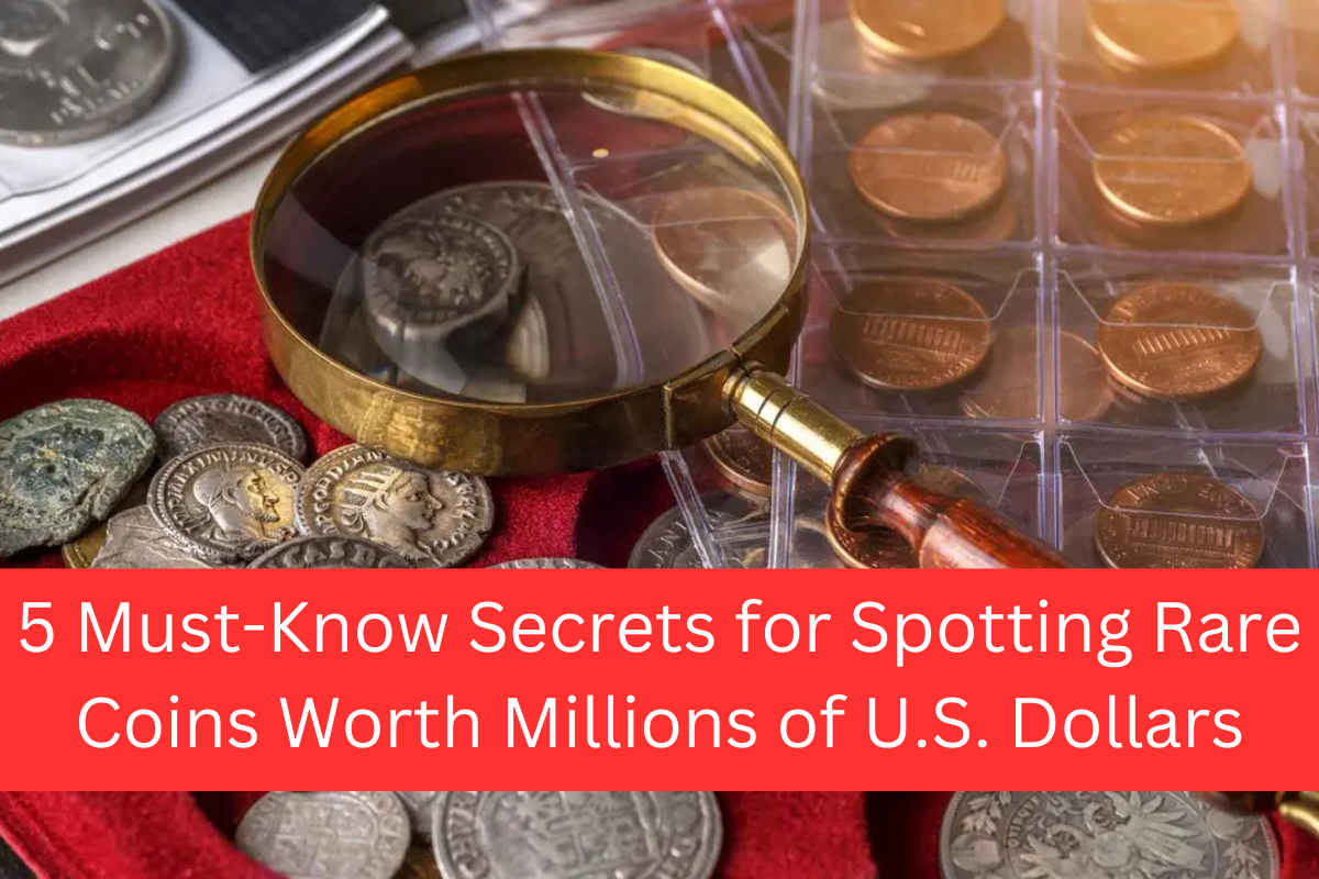 5 Must-Know Secrets for Spotting Rare Coins Worth Millions of U.S. Dollars