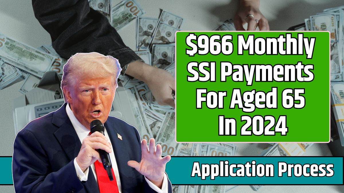 $966 Monthly SSI Payments For Aged 65 In 2024