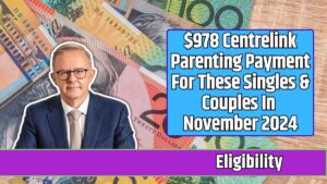 $978 Centrelink Parenting Payment For These Singles & Couples In November 2024