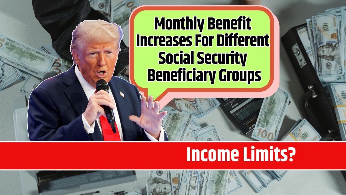 Monthly Benefit Increases For Different Social Security Beneficiary Groups