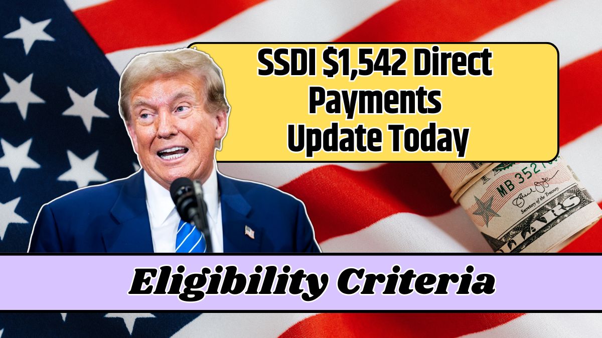 SSDI $1,542 Direct Payments Update Today