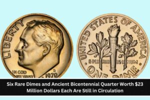 Six Rare Dimes and Ancient Bicentennial Quarter Worth $23 Million Dollars Each Are Still in Circulation